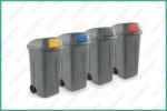 Recycling grey-blue swing 100 liter pojemnik na odpady do segregacji Plastyk Szary, Niebieski 100L 01-1104be Recycling grey-blue swing 100 liter pojemnik na odpady do segregacji Plastyk Szary, Niebieski 100L 01-1104be