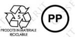 Recycling grey-green 100 liter pojemnik na odpady do segregacji Plastyk Szary, Zielony 100L 01-1103g
