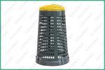 Waste bag holder grey-blue 110 liter pojemnik na odpady do segregacji Plastyk Szary, Niebieski 110L 01-1100be