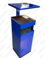 GESSERIT C 250 RAL, Roof 25 liter koszopopielnica stalowy 25L unikalny kolor RAL 01-124