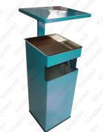 GESSERIT C 250 RAL, Roof 25 liter koszopopielnica stalowy 25L unikalny kolor RAL 01-124
