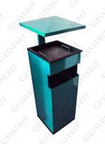 GESSERIT C 250 RAL, Roof 25 liter koszopopielnica stalowy 25L unikalny kolor RAL 01-124