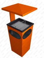 GESSERIT D 250 RAL, Roof 25 liter koszopopielnica stalowy 25L unikalny kolor RAL 01-764 GESSERIT D 250 RAL, Roof 25 liter koszopopielnica stalowy 25L unikalny kolor RAL 01-764