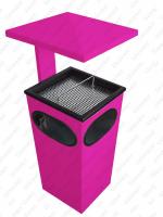 GESSERIT D 250 RAL, Roof 25 liter koszopopielnica stalowy 25L unikalny kolor RAL 01-764 GESSERIT D 250 RAL, Roof 25 liter koszopopielnica stalowy 25L unikalny kolor RAL 01-764