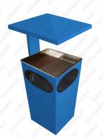 GESSERIT D 250 RAL, Roof 25 liter koszopopielnica stalowy 25L unikalny kolor RAL 01-764 GESSERIT D 250 RAL, Roof 25 liter koszopopielnica stalowy 25L unikalny kolor RAL 01-764