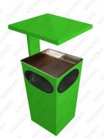 GESSERIT D 250 RAL, Roof 25 liter koszopopielnica stalowy 25L unikalny kolor RAL 01-764 GESSERIT D 250 RAL, Roof 25 liter koszopopielnica stalowy 25L unikalny kolor RAL 01-764