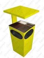GESSERIT D 250 RAL, Roof 25 liter koszopopielnica stalowy 25L unikalny kolor RAL 01-764 GESSERIT D 250 RAL, Roof 25 liter koszopopielnica stalowy 25L unikalny kolor RAL 01-764
