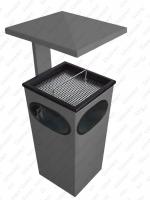 GESSERIT D 250 RAL, Roof 25 liter koszopopielnica stalowy 25L unikalny kolor RAL 01-764 GESSERIT D 250 RAL, Roof 25 liter koszopopielnica stalowy 25L unikalny kolor RAL 01-764