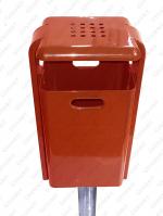 GESSERIT MO Ashtray 40 liter kosz na śmieci uliczny Stal unikalny kolor RAL 40L 01-108