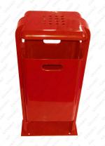 GESSERIT MT Ashtray 40 liter kosz na śmieci uliczny Stal unikalny kolor RAL 40L 01-114