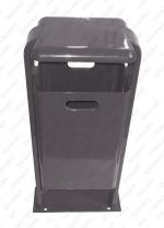 GESSERIT MT 40 liter kosz na śmieci uliczny Stal unikalny kolor RAL 40L 01-114-N
