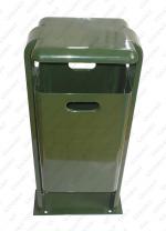 GESSERIT MT 40 liter kosz na śmieci uliczny Stal unikalny kolor RAL 40L 01-114-N