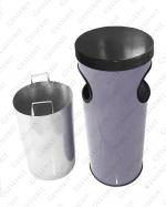 GESSERIT K 310 RAL 40 liter kosz na śmieci stalowy 40L unikalny kolor 01-457 GESSERIT K 310 RAL 40 liter kosz na śmieci stalowy 40L unikalny kolor 01-457