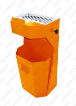 GESSERIT H Colour RAL+ 50 liter koszopopielnica stalowy 50L unikalny kolor RAL 01-333RAL