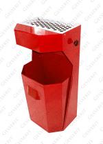 GESSERIT H Colour RAL+ 50 liter koszopopielnica stalowy 50L unikalny kolor RAL 01-333RAL