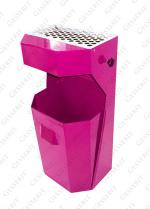 GESSERIT H Colour RAL+ 50 liter koszopopielnica stalowy 50L unikalny kolor RAL 01-333RAL