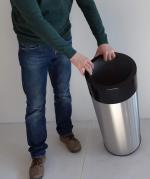 GESSERIT CINEMA 310 Inox 60 liter kosz na śmieci stal nierdzewna 60L Szczotkowana 01-805