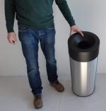 GESSERIT Torda 310 Inox 60 liter kosz na śmieci stal nierdzewna 60L Szczotkowana 01-091