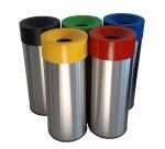 GESSERIT Torda 310 Inox 60 liter kosz na śmieci stal nierdzewna 60L Szczotkowana 01-091