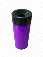 GESSERIT Torda 310 RAL 60 liter kosz na śmieci stalowy 60L unikalny kolor 01-116
