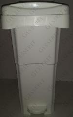 GE pedal dustbin white 80 liter pedałowy pojemnik na odpady Plastyk Biały 80L 01-1102