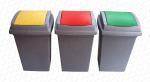GE BI Recycling grey-blue 50 liter kubły na odpady do segregacji Plastyk Szary, Niebieski 50L 01-801