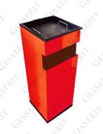 GESSERIT C 250 RAL 25 liter Kosz zewnętrzny z popielnicą stalowy 25L unikalny kolor 01-078 GESSERIT C 250 RAL 25 liter Kosz zewnętrzny z popielnicą stalowy 25L unikalny kolor 01-078