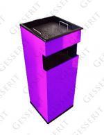 GESSERIT C 250 RAL 25 liter popielniczką stalowy 25L unikalny kolor 01-078 GESSERIT C 250 RAL 25 liter popielniczką stalowy 25L unikalny kolor 01-078