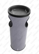 GESSERIT E 310 RAL 40 liter Popielnica z koszem na śmieci stalowy 40L unikalny kolor 01-050