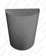 GESSERIT FF RAL 15 liter kosz na odpady ścienny stalowy 15L unikalny kolor 01-341 GESSERIT FF RAL 15 liter kosz na odpady ścienny stalowy 15L unikalny kolor 01-341