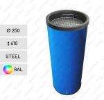 GESSERIT N 250 RAL popielnica stalowy  unikalny kolor 01-754