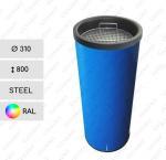 GESSERIT N 310 RAL popielnica stalowy  unikalny kolor 01-748