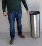GESSERIT O 310 Inox 60 liter kubły na śmieci ze stali nierdzewnej 60L Szczotkowana 01-775 GESSERIT O 310 Inox 60 liter kubły na śmieci ze stali nierdzewnej 60L Szczotkowana 01-775
